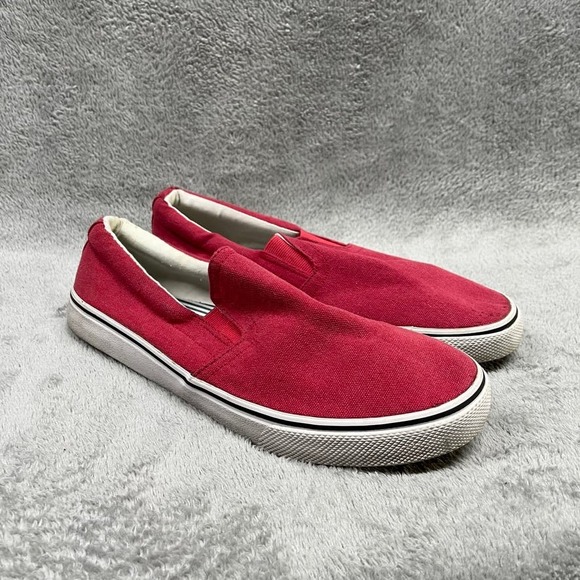 Arizona Jean Co‎ Nash Red Slip On Sneakers Mens 10 - Picture 1 of 9